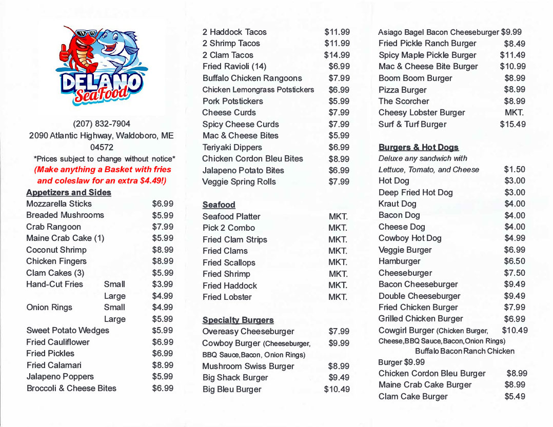 Menu #1