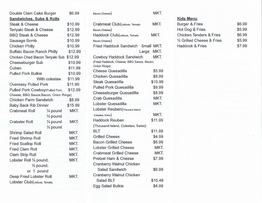 Menu #2